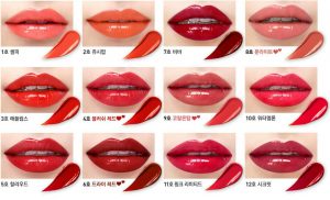 Aritaum Color Live Tint có tất cả 12 màu son 2