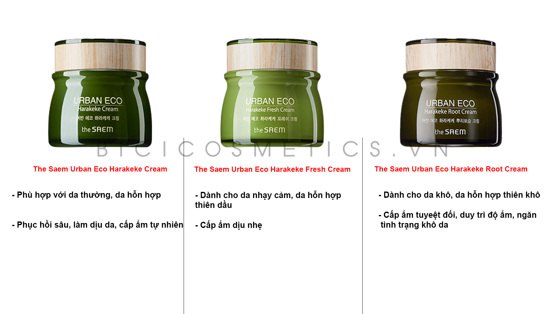 Kem dưỡng ẩm The Saem Urban Eco Harakeke