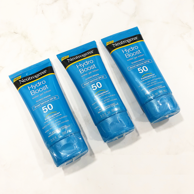 Kem chống nắng Neutrogena® Hydro BoostSPF 50 giúp làn da trông khỏe mạnh và giữ ẩm trong tối đa tám giờ