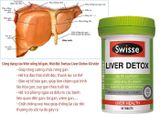  Viên Uống Bổ Gan & Giải Độc Gan Swisse Liver Detox 120 viên Úc 