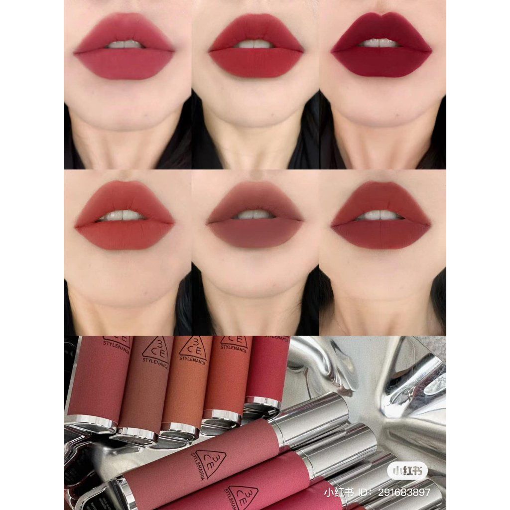  Son Kem Lì Mướt Môi 3CE Haze Lip Clay 