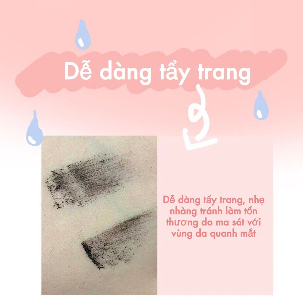  Mascara 3D Cong Dài Mi Chống Nhòe GOGO TALES Sunny Feather Curl Mascara (GT347) 