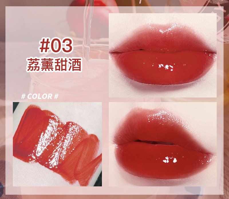  Son Tint Bóng Không Dính Cốc NOVO Water Lip Glaze Nội Địa Trung 