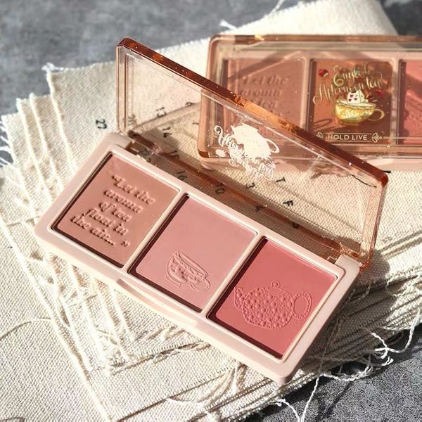  Bảng Má Hồng 3 Màu HOLD LIVE Secret Garden Blush 