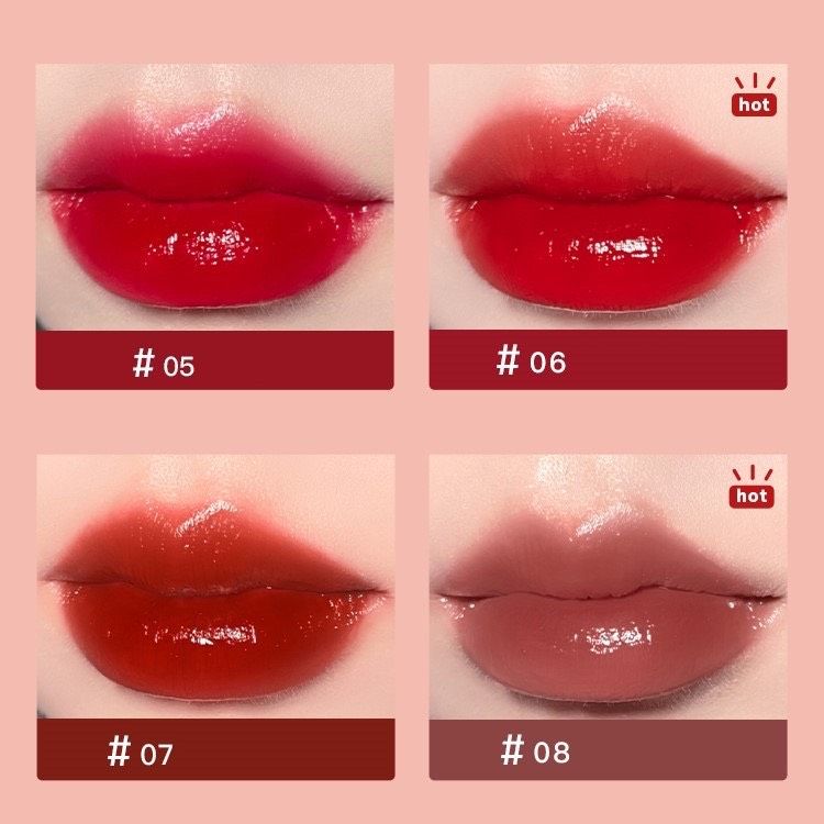  Son kem tint bóng Gogo Tales Ice Transparent Mirror Lipgloss NĐT 