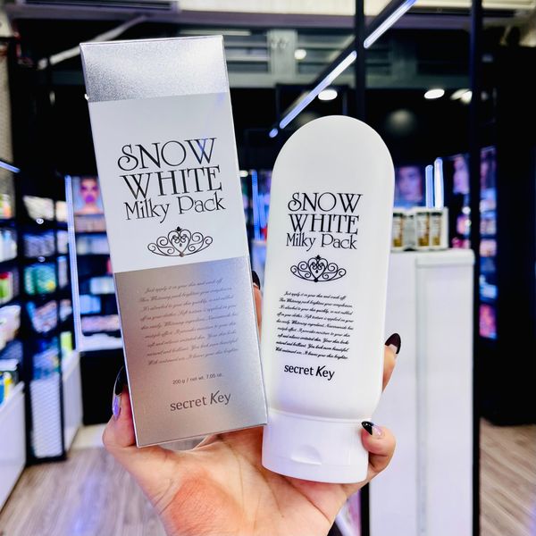  Kem tắm trắng da SECRET KEY Snow White Milky Pack 