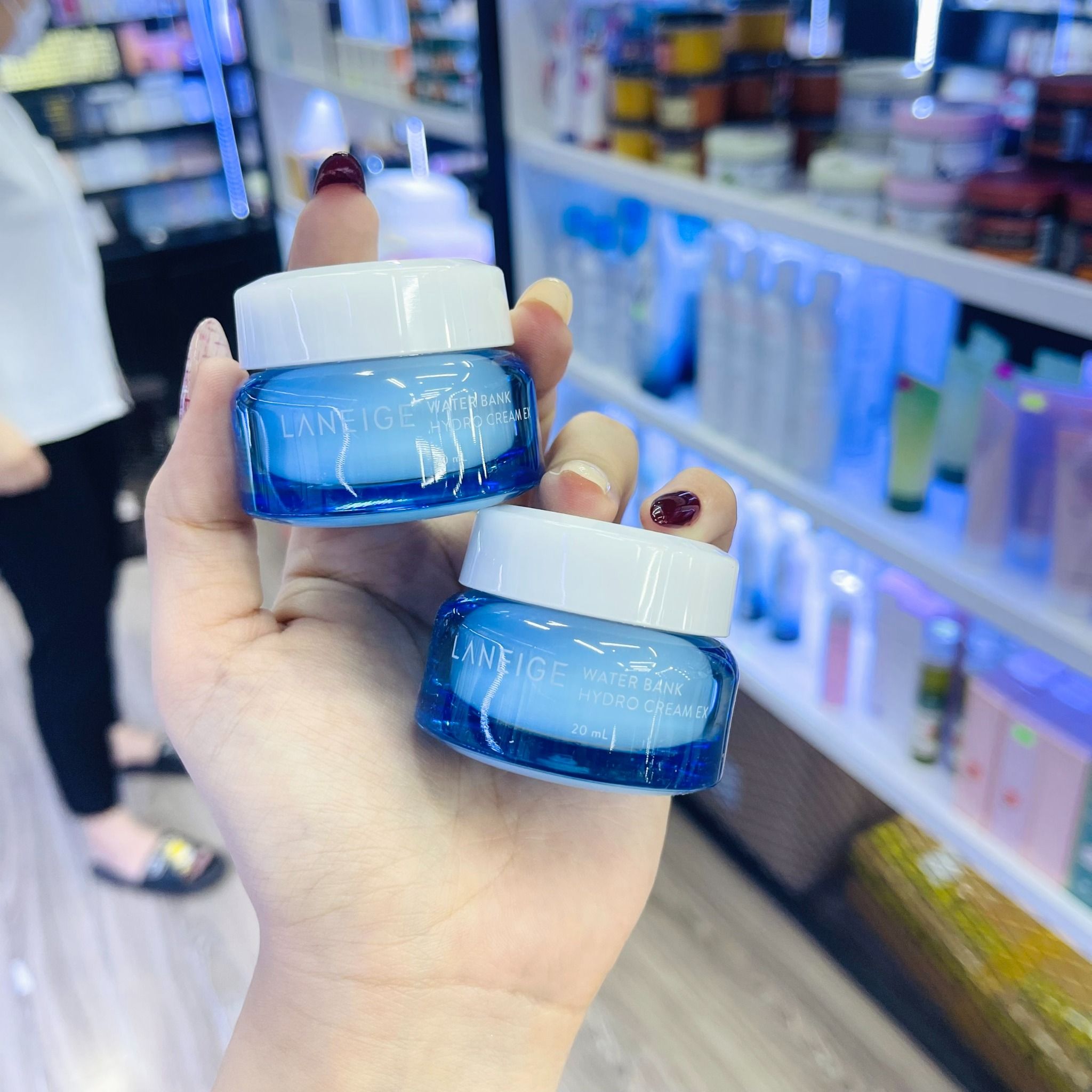  Kem Dưỡng Ẩm Laneige Water Bank Hydro Cream EX 20ml 