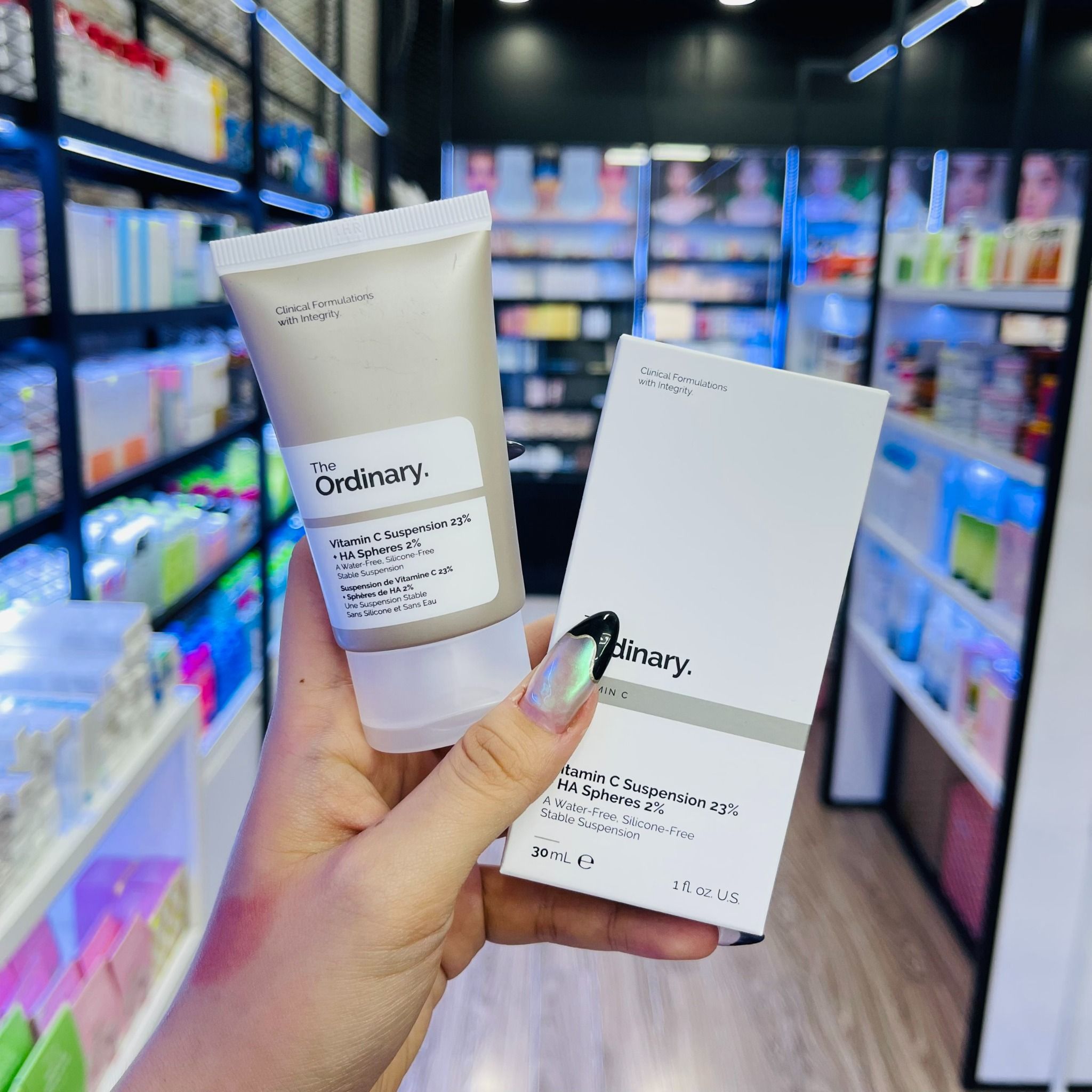  Kem Dưỡng The Ordinary Vitamin C Suspension 23% + HA Spheres 2% 