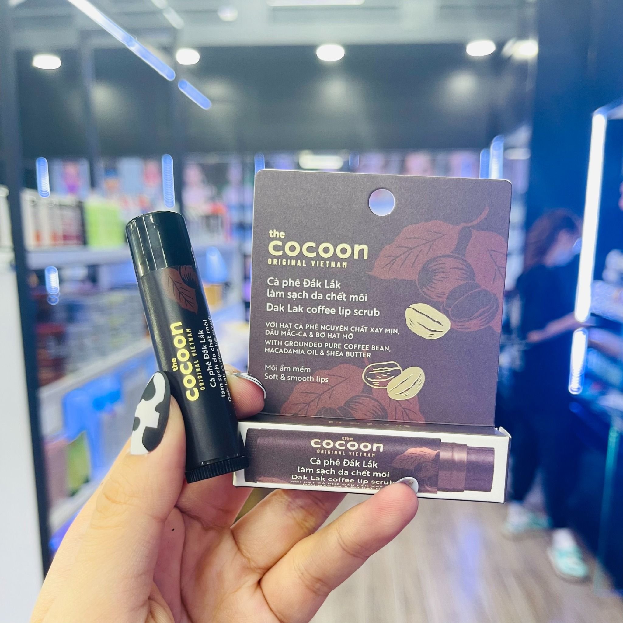  Tẩy Tế Bào Chết Dành Cho Môi COCOON Dak Lak Coffee Lip Scrub 