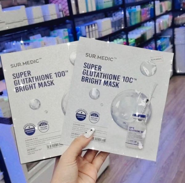  Mặt Nạ Dưỡng Truyền Trắng Da Chuyên Sâu SUR. MEDIC Bright Glutathione Mask - 30g 