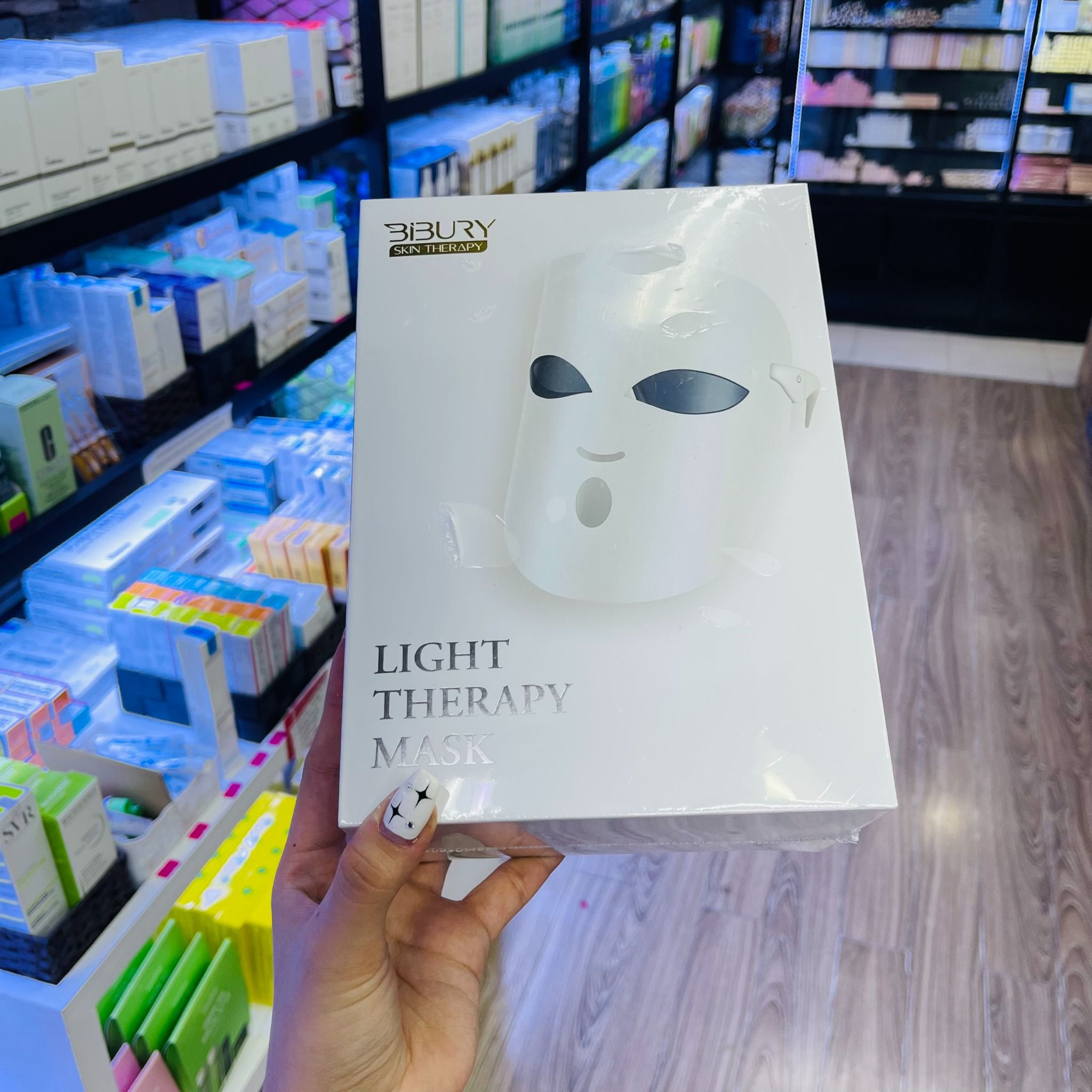  Mặt Nạ Ánh Sáng Sinh Học Trẻ Hóa Làn Da Phục Hồi Hư Tổn BIBURY Light Therapy Mask 