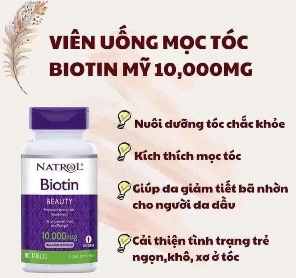  Natrol Biotin 10.000mcg Maximum Strength 