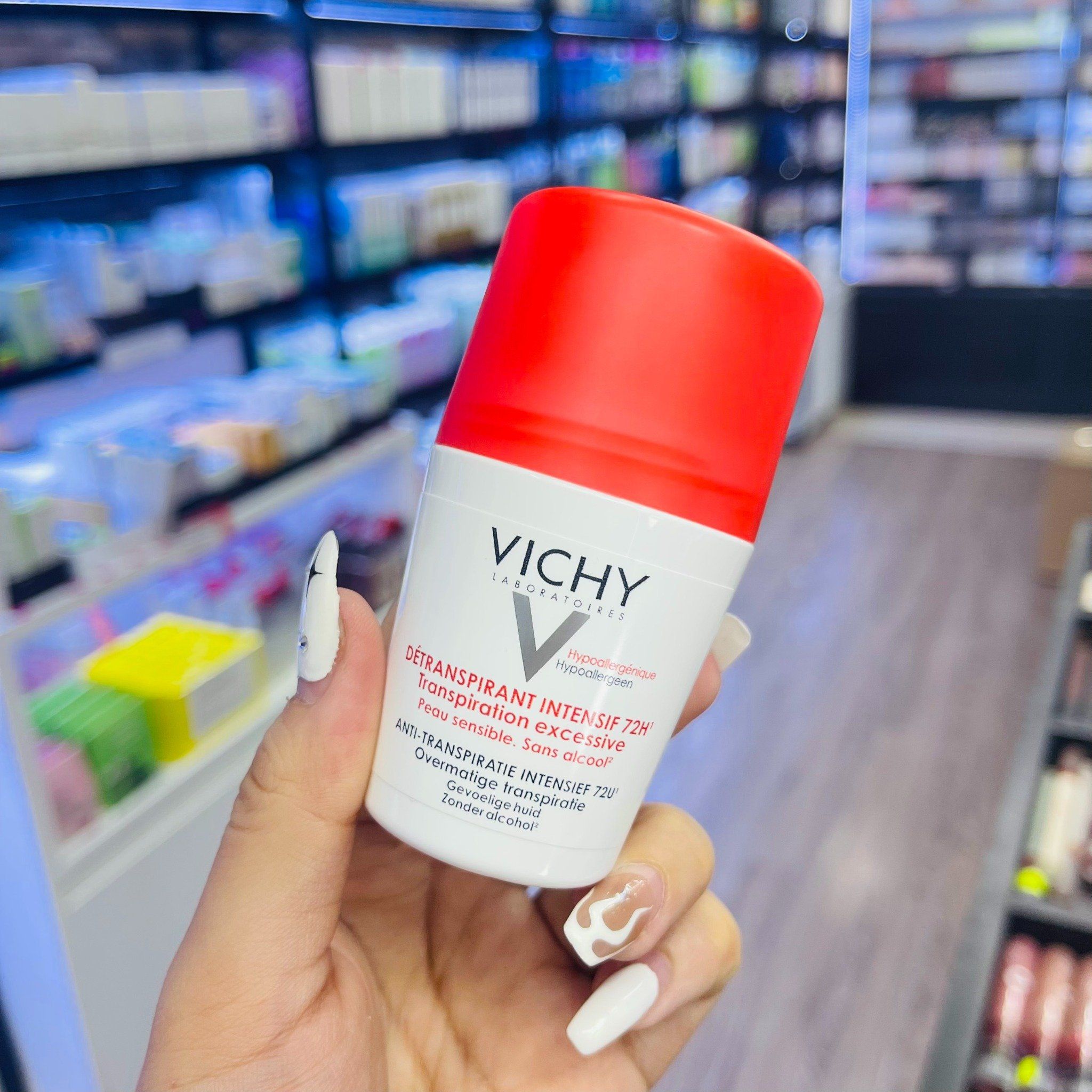  (Đủ Loại) Lăn Khử Mùi Khô Thoáng Vùng Da Dưới Cánh Tay Từ 48-72h VICHY Deodorant 