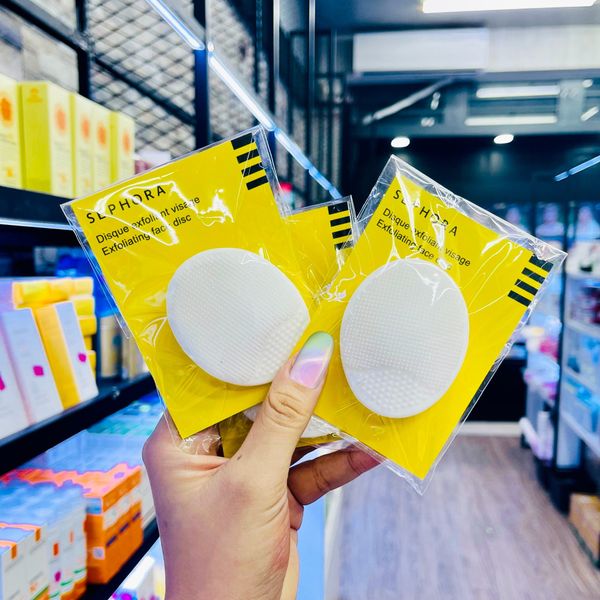  Miếng Rửa Mặt Si-li-con SEPHORA Exfoliating Face Disc 