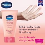  Kem Dưỡng Da Tay và Móng Chắc Khỏe VASELINE Intensive Care 10X Healthy Hands + Stronger Nails 75ml - UK 