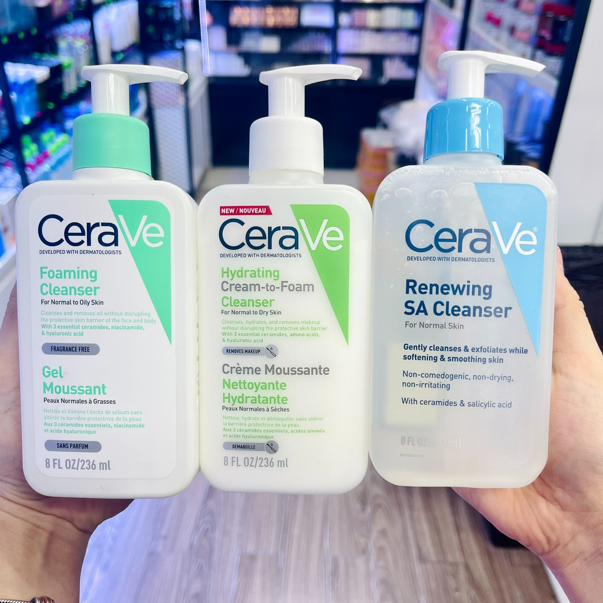 Sữa rửa mặt CeraVe Hydrating Facial Cleanser – Bicicosmetics