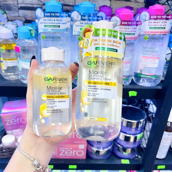  (Minisize) Nước Tẩy Trang GARNIER Micellar Cleansing Water - 125ml 