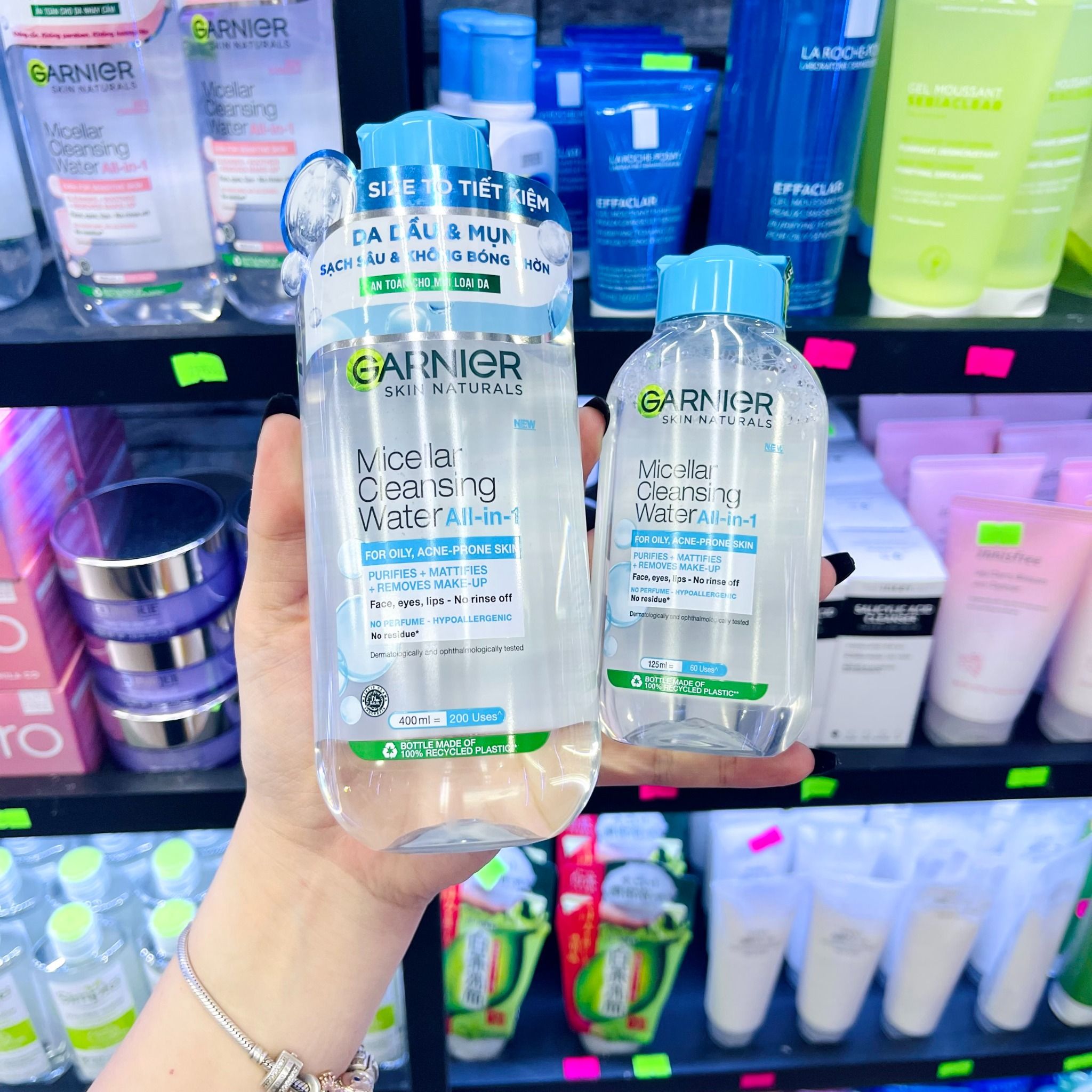  (Minisize) Nước Tẩy Trang GARNIER Micellar Cleansing Water - 125ml 