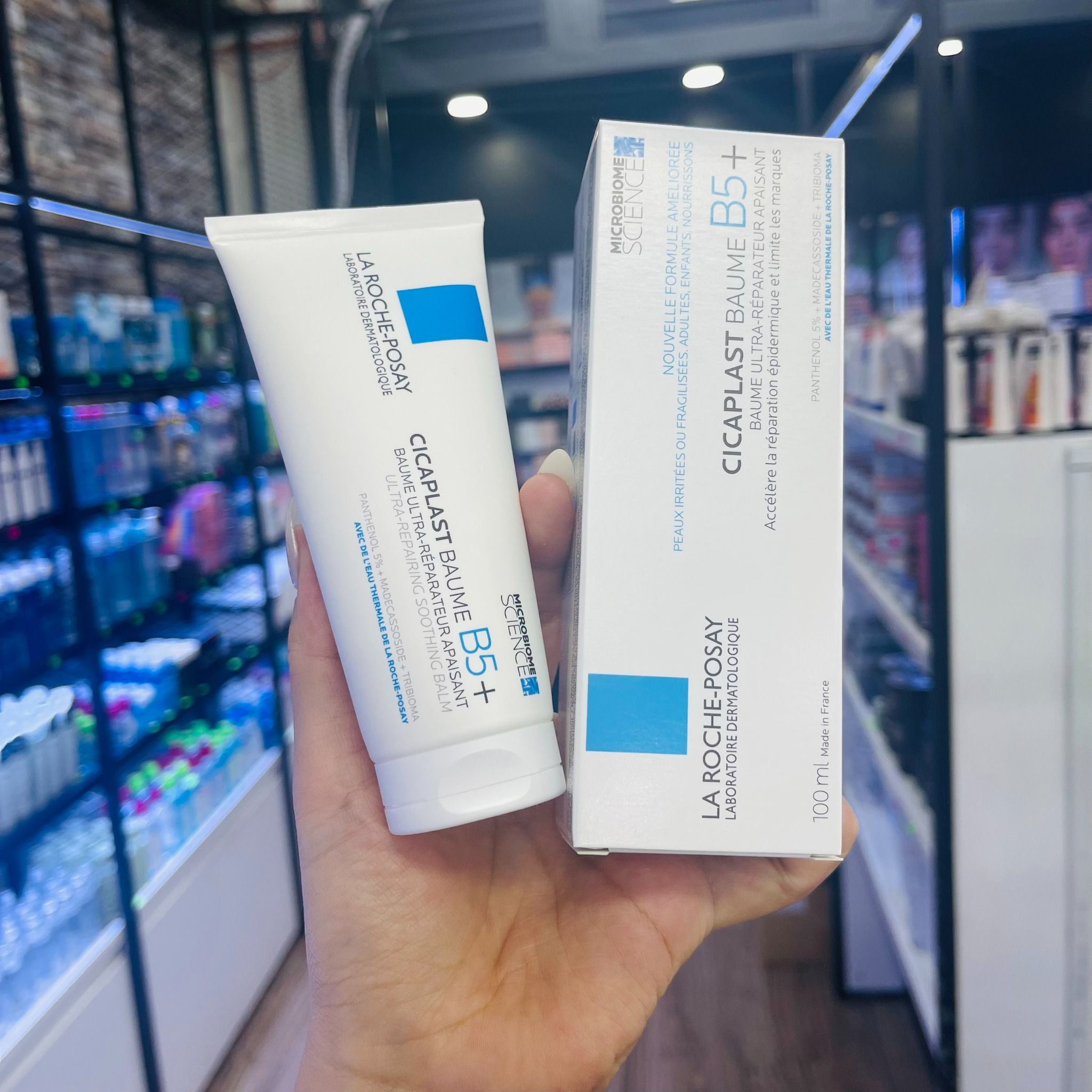  (MỚI) Kem Dưỡng Làm Dịu Và Phục Hồi Da La Roche-Posay Cicaplast Baume [B5+] Bổ Sung Lợi Khuẩn, Thấm Thấu Nhanh 