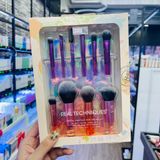  Bộ Cọ Mini Du Lịch 10 Cây REAL TECHNIQUES Travel Fantasy Mini Brush Kit (Kèm Túi) 