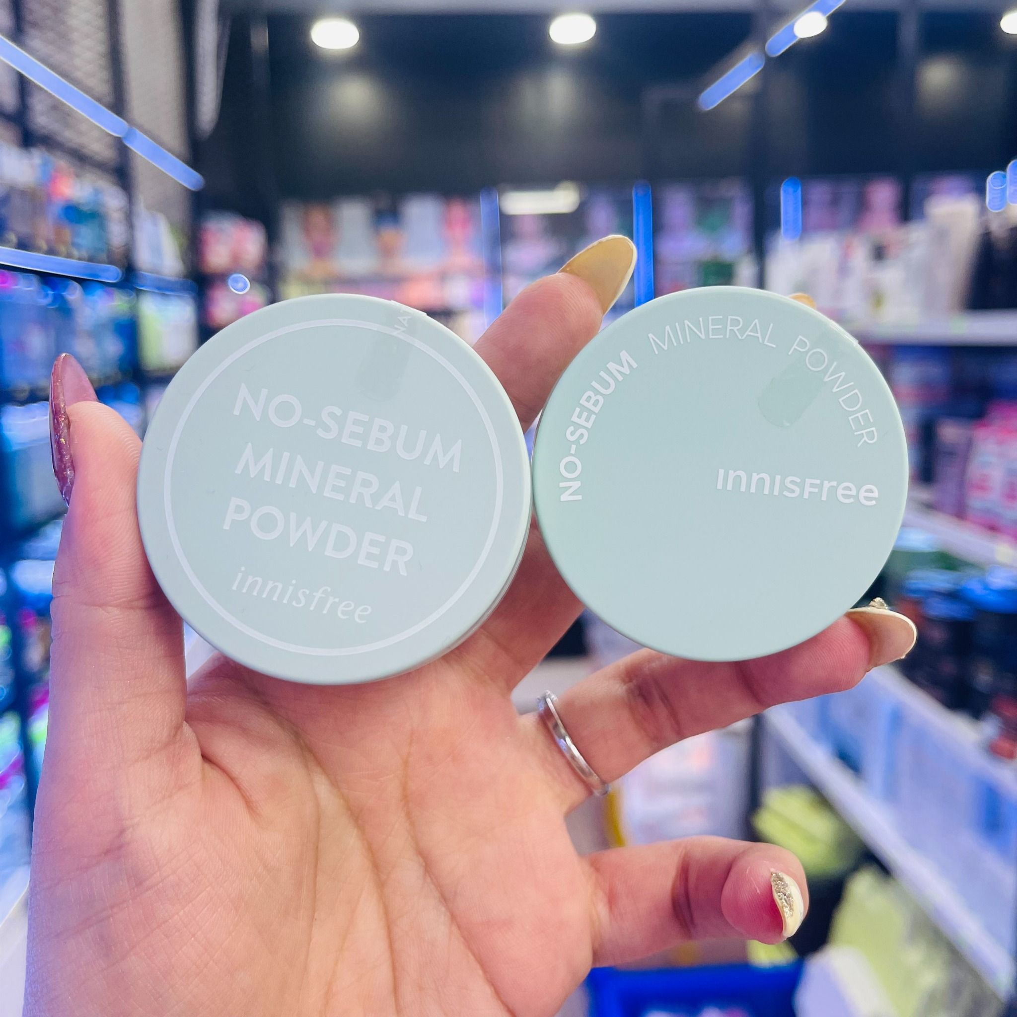  (Mẫu Mới) Phấn Bột Kiểm Soát Dầu INNISFREE No Sebum Mineral Powder 