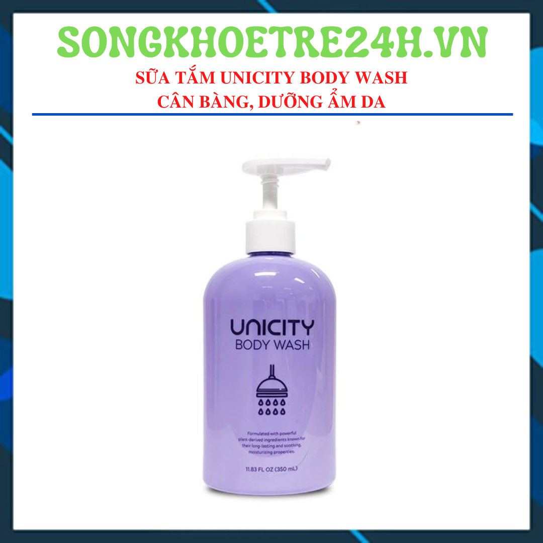 Sữa tắm UNICITY BODY WASH - Sữa tắm cân bằng, dưỡng ẩm da (chai 350ml)