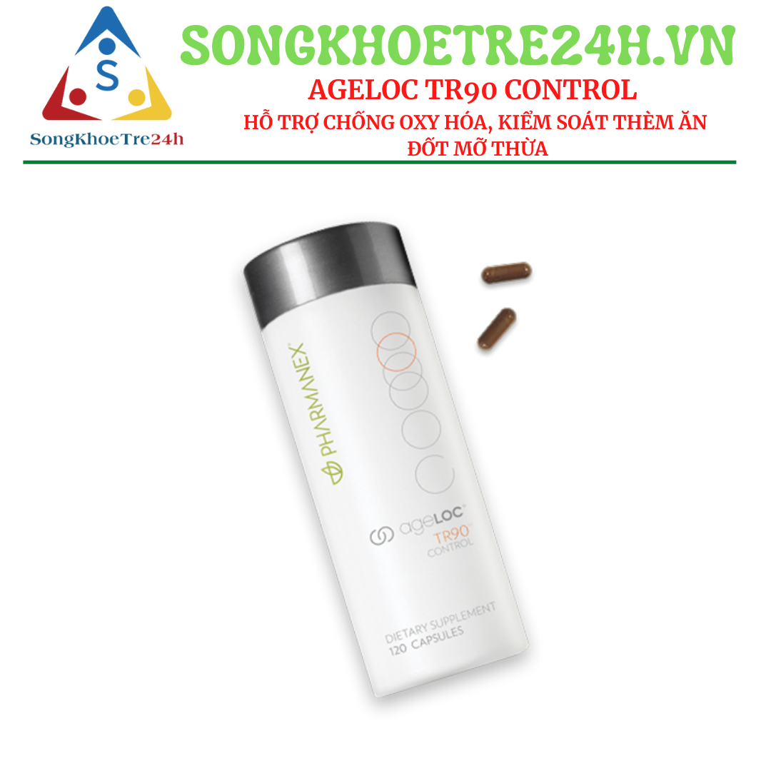 Ageloc Tr90 Control Nuskin - Hỗ trợ kiểm soát cân nặng, đốt mỡ thừa, chống lão hóa (120 viên/ Hộp)