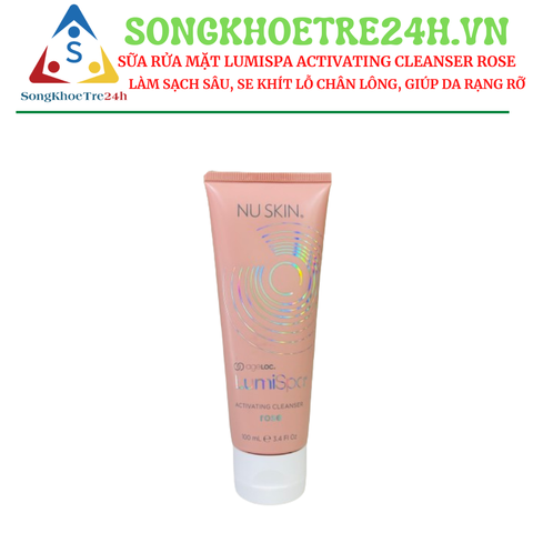  Sữa rửa mặt Nu Skin ageLOC Lumispa Activating Cleanser Rose 100ml 