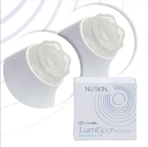  Đầu silicone chăm sóc LumiSpa Accent Treatment Tip (Hộp 2 Tips) 