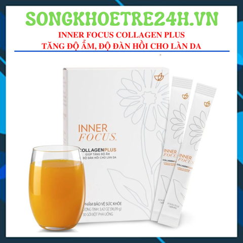  INNER FOCUS COLLAGEN PLUS - Bổ sung Collagen, tăng độ ẩm, tăng độ đàn hồi cho làn da 