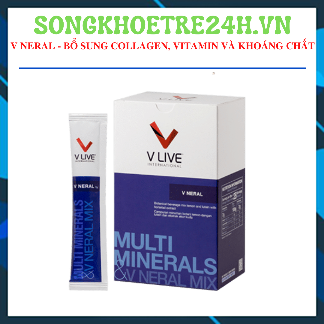 V-Neral - Bổ sung collagen, Khoáng chất và vitamin cho cơ thể (V Neral V Live)