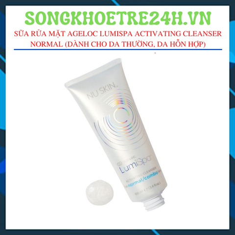  Sữa rửa mặt ageLOC LumiSpa Activating Cleanser Normal/ Combo dành cho da thường, da hỗn hợp 