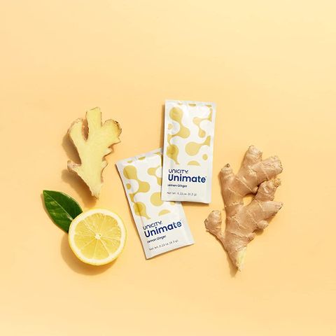  UNICITY UNIMATE LEMON GINGER (Vị Chanh Gừng) - bổ sung năng lượng, chống oxy hóa 