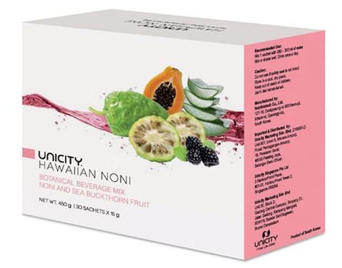  HAWAIIAN NONI UNICITY  - Chiết xuất trái nhàu, giúp tăng cường miễn dịch, chống oxy hóa 