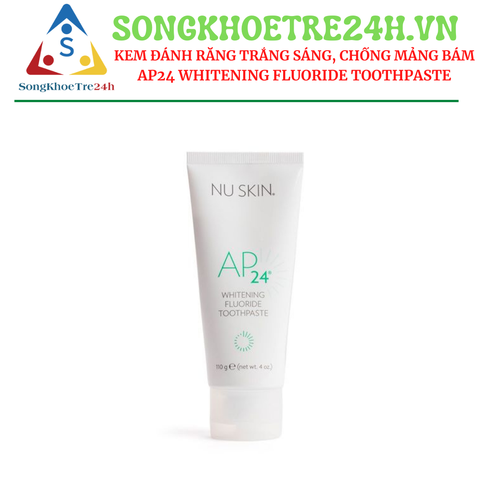  Kem đánh răng trắng sáng AP24 Whitening Fluoride Toothpaste 110g 