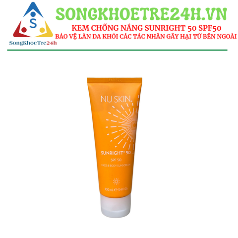  Kem chống nắng Nu Skin Sunright® 50 SPF 50 Face & Body Sunscreen 100ml 