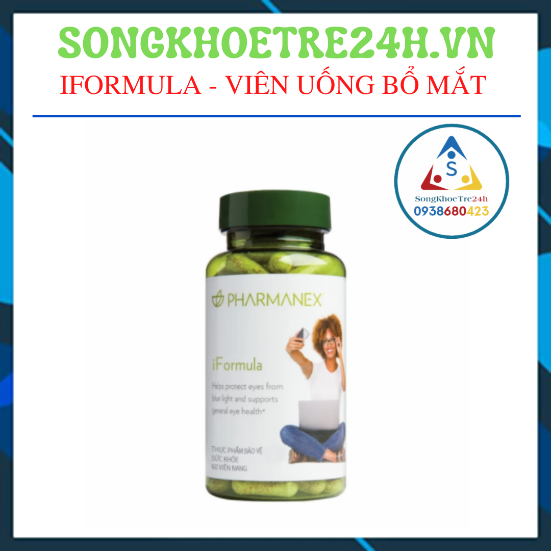 Viên uống bổ mắt – IFORMULA (EYE FORMULA) (60 viên nang/ lọ)