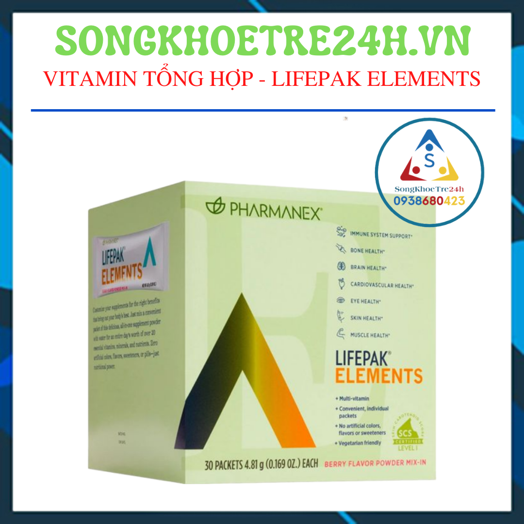 Vitamin tổng hợp - LifePak Elements (Hộp 30 gói)