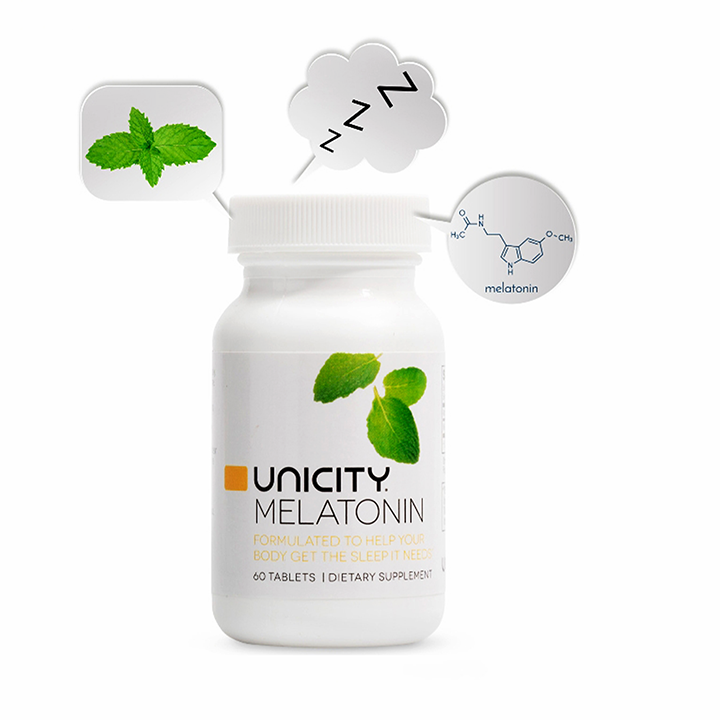 Melatonin Unicity - Hỗ trợ điều hòa giấc ngủ