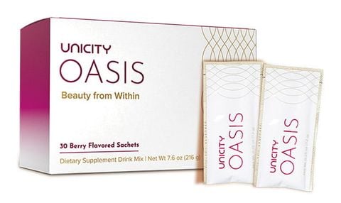  UNICITY OASIS - Bổ sung Collagen, Vitamin C giúp da khỏe mạnh, tăng độ đàn hồi 