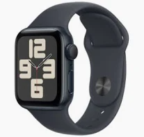 Apple Watch SE 2024 GPS 44mm Viền Nhôm Dây Cao Su (Nhập khẩu)