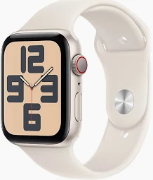 Apple Watch SE 2024 GPS 44mm Viền Nhôm Dây Cao Su (Nhập khẩu)