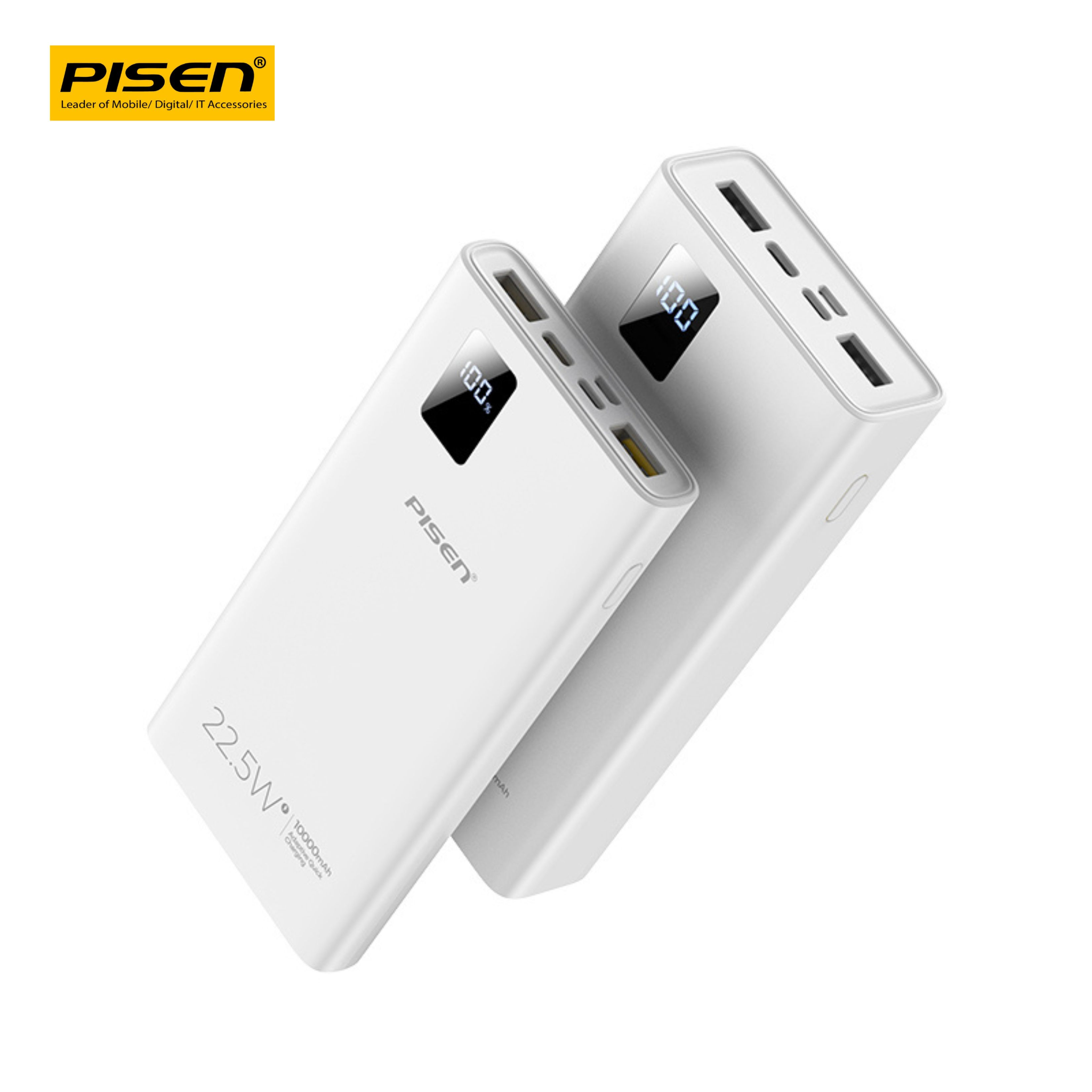 Sạc dự phòng PISEN Digital 123-B 10000mAh