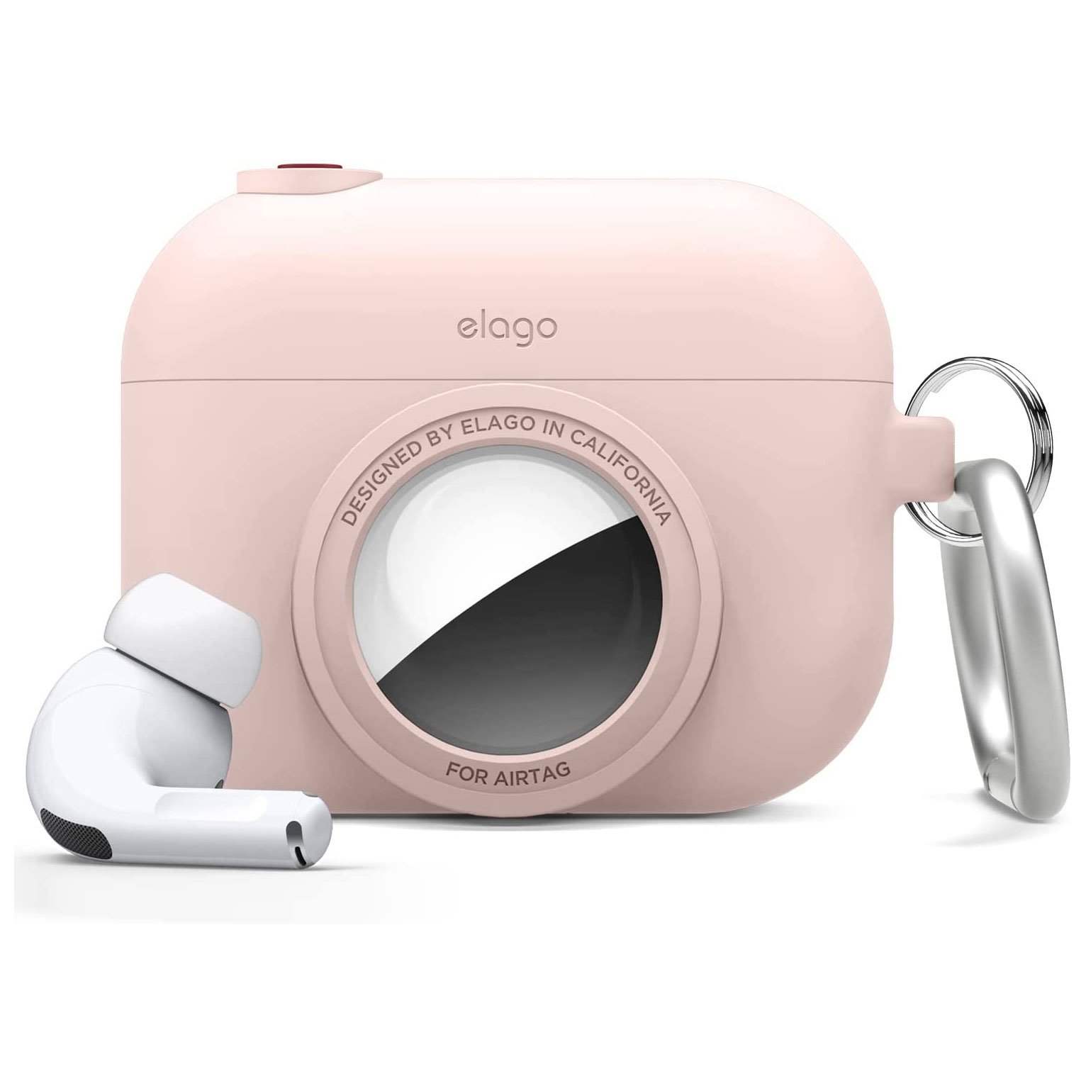 Ốp Airpod Pro Elago Snap Shot Tích Hợp Khay Đựng Airtag