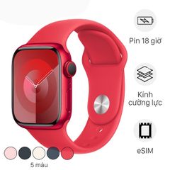 Apple Watch S9 LTE 45mm Viền Nhôm Dây Cao Su (VN/A)