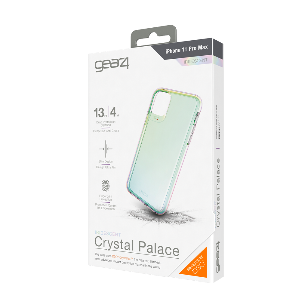 Ốp lưng chống sốc Gear4 D3O Crystal Palace 4m cho iPhone 11 Pro Max