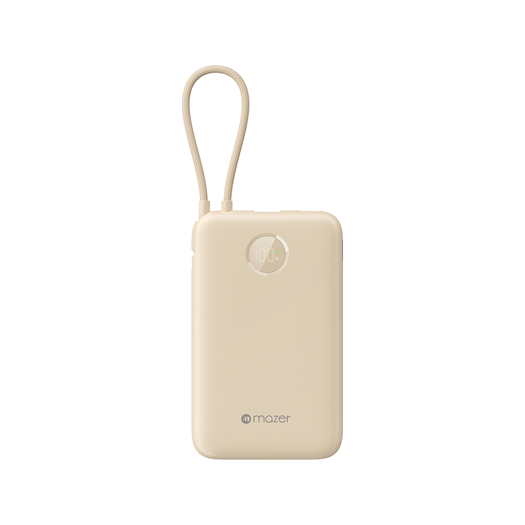 Pin sạc dự phòng kèm cáp Mazer PD20W 10.000mAh PowerCharge Link