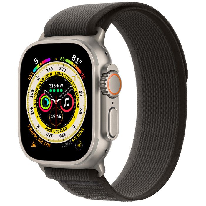 Apple Watch Ultra 49mm l Khung titan, dây vải - Chính Hãng