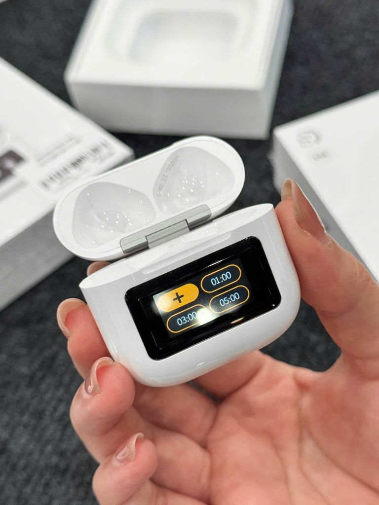 Tai nghe phantom ANC chống ồn, màn Led cảm ứng