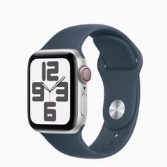 Apple Watch SE 2023 GPS 44mm Viền Nhôm Dây Cao Su (LL)